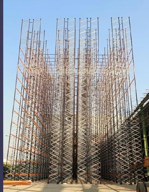 Indorama Nagpur ASRS structure, 2023, photo 1