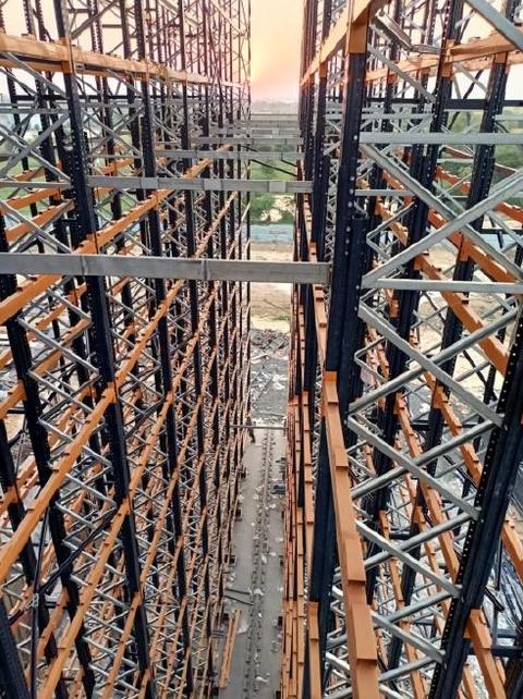 Indorama Nagpur ASRS structure, 2023, photo 2