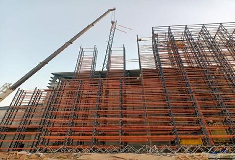 Indorama Nagpur ASRS structure, 2023, photo 5