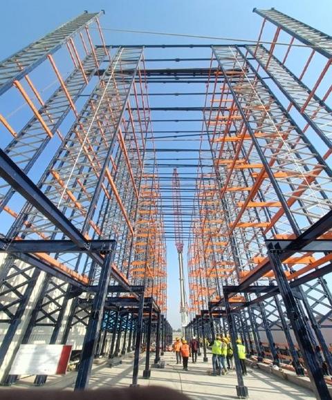 Mahindra Nasik ASRS structure, 2024, photo 2