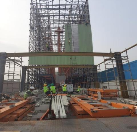 Mahindra Nasik ASRS structure, 2024, photo 5