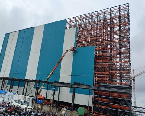 Revalue Recycling Nasik ASRS structure, 2024, photo 2
