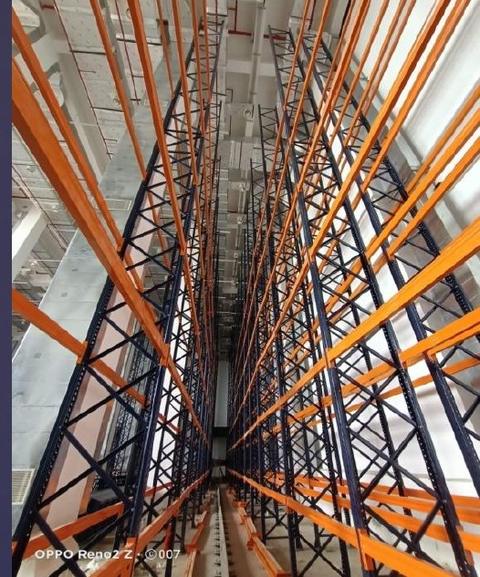 Unichem Goa ASRS structure, 2020, photo 1