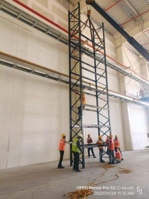 Yamazaki Mazak Pune ASRS structure, 2021, photo 2