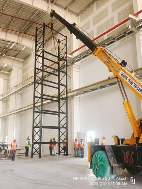 Yamazaki Mazak Pune ASRS structure, 2021, photo 3