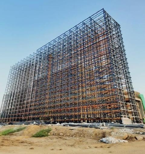 Zydus Ahmedabad ASRS structure, 2022, photo 5
